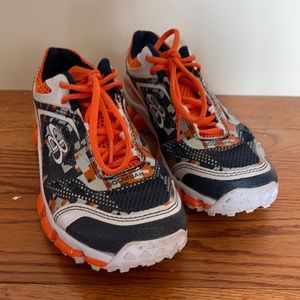 Kids Boombah indoor turf cleats